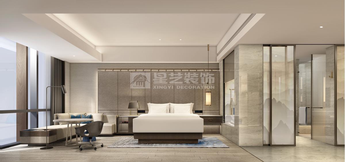 武漢萬(wàn)豪酒店樣板間