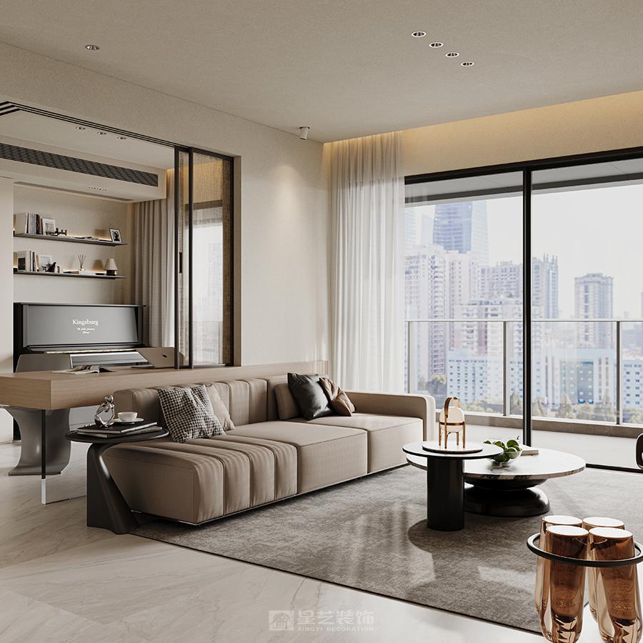 柔棕雅境，松弛感的現代輕奢居